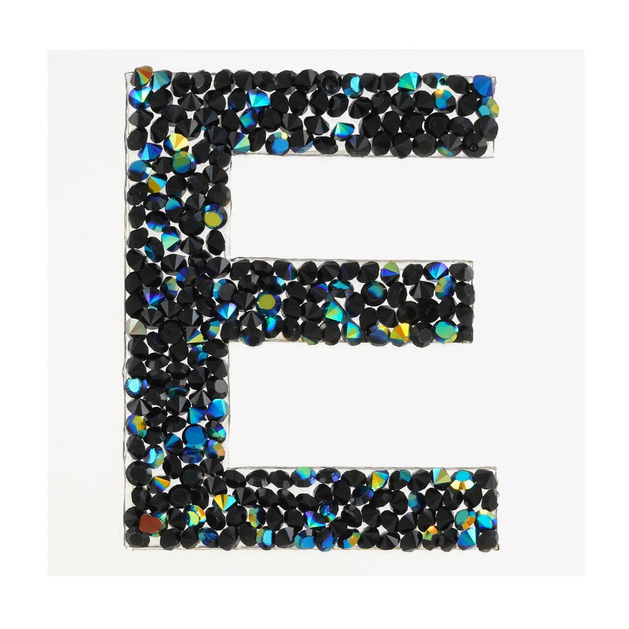 12 Pack: Black AB Letter Bling Sticker by Recollections®